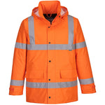 Portwest S460 Orange Padded Waterproof Hi Vis Jacket