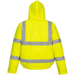 Portwest S463 Yellow Deluxe Padded Waterproof Hi Vis Bomber Jacket
