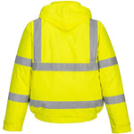 Portwest S463 Yellow Deluxe Padded Waterproof Hi Vis Bomber Jacket