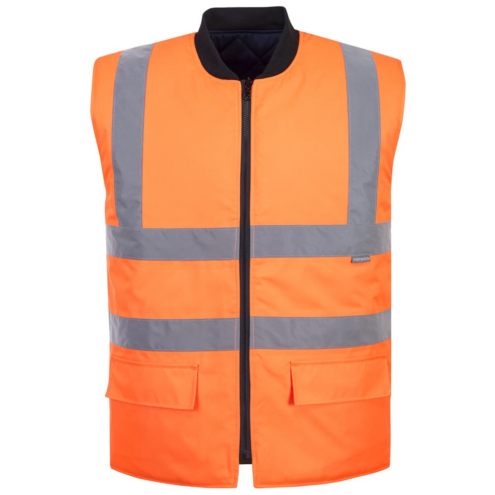 Portwest S469 Orange Hi Vis Reversible Gilet