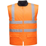 Portwest S471 Orange/Navy Two Tone Waterproof 4 in 1 Hi Vis Jacket