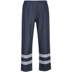 Portwest S481 Navy Iona Lite Reflective Waterproof Hi Vis Over Trouser