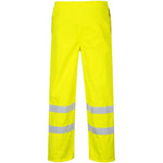 Portwest S487 Yellow Hi Vis Breathable Waterproof Trousers