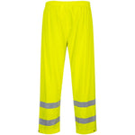 Portwest S493 Sealtex Ultra Yellow Hi Vis Breathable Waterproof Trousers