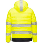 Portwest S548 Yellow Padded Ultrasonic Heated Hi Vis Jacket