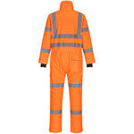 Portwest S593 Orange Mesh Lined Hi Vis Extreme Breathable Waterproof Coverall