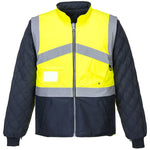 Portwest S769 Yellow/Navy Hi Vis Breathable 2 Tone Reversible Jacket