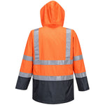 Portwest S779 Orange/Navy Bizflame Rain Lined Flame Resistant Anti Static Hi Vis Jacket