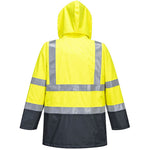 Portwest S779 Yellow/Navy Bizflame Rain Lined Flame Resistant Anti Static Hi Vis Jacket