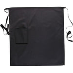 Portwest S794 Black Polycotton Waist Apron with Pocket