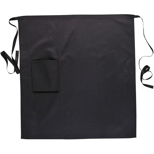 Portwest S794 Black Polycotton Waist Apron with Pocket