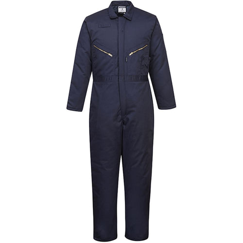 Portwest S816 Navy Orkney Polycotton Padded Lined Overall 245g