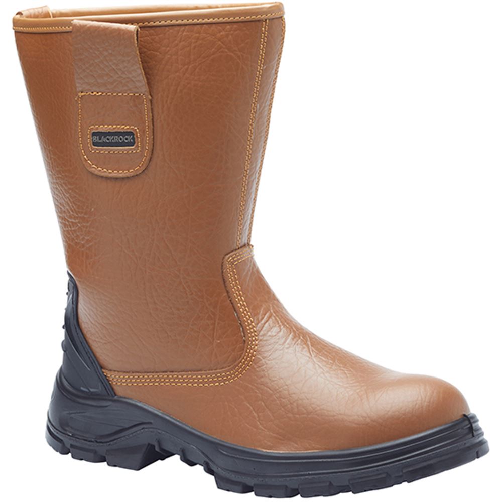 Blackrock SF01 Tan Rigger Safety Boot S1-P SRC