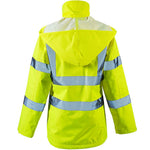 Supertouch Yellow Women's Lightweight Hi Vis Waterproof Jacket