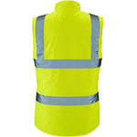 Supertouch Yellow Fleece Lined Women's Hi Vis Bodywarmer
