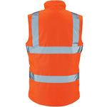 Supertouch Orange Fleece Lined Women's Hi Vis Bodywarmer