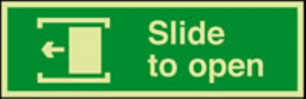 slide to open left