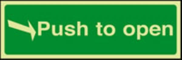 push to open