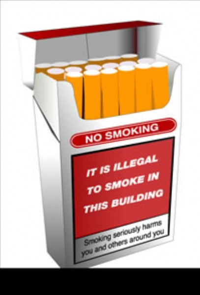 No smoking it is illegal..