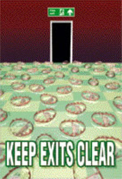 keep exits clear