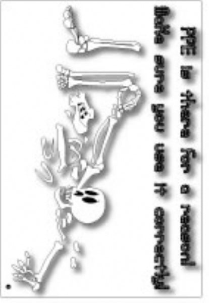 PPE Person poster