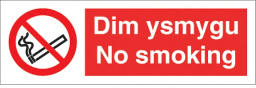 No smoking/welsh