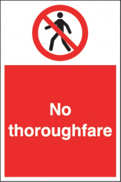 no thoroughfare