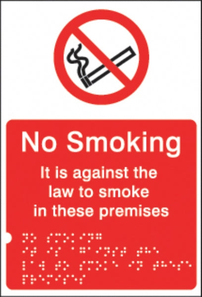 Braille No Smoking