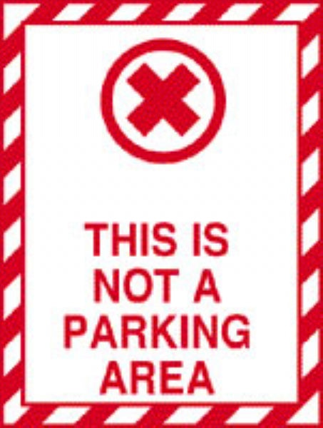 this is not a parking area