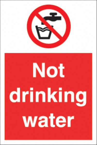 not drinking water