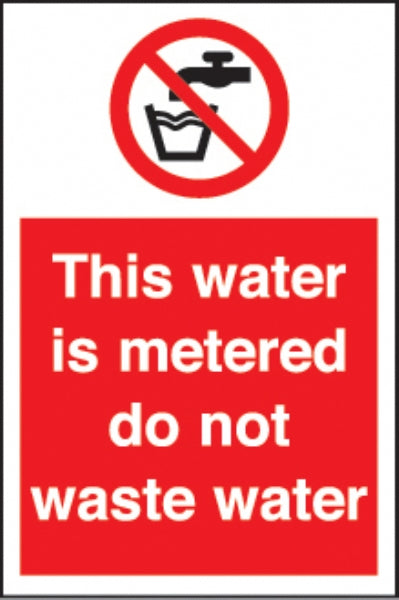 this water is metered