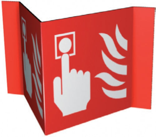 double sided fire alarm point