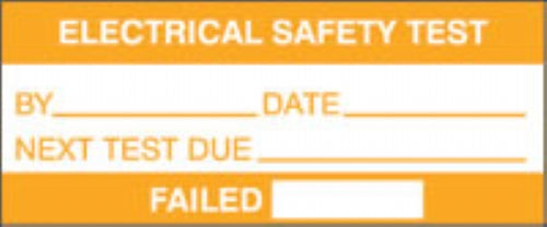 electrical safety test (500/roll)