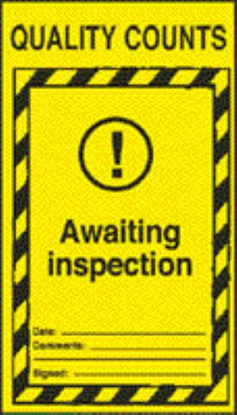 awaiting inspection