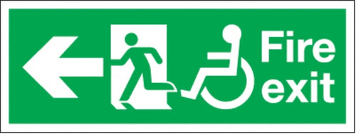 fire exit left