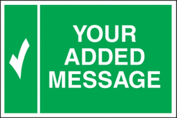 assembly point blank with text