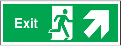 exit arrow diagonal up right