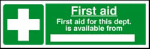 first aid is available from
