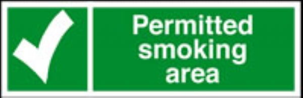permitted smoking area