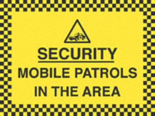 mobile patrols in the area