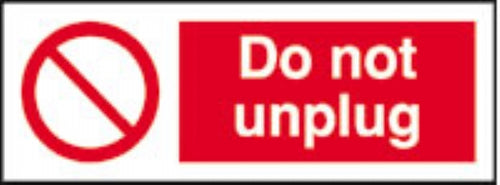do not unplug (pack of 10)