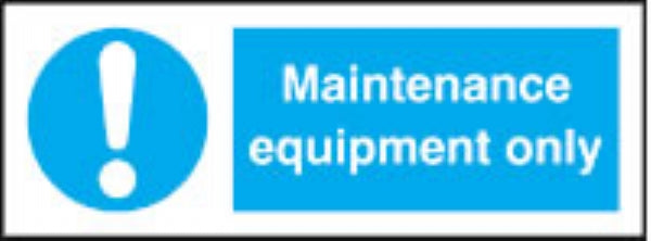 maintenance equipment only (pack of 10)