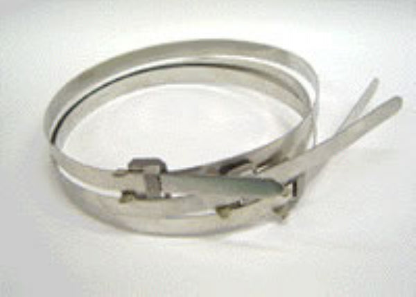 steel buckle straps (pair)