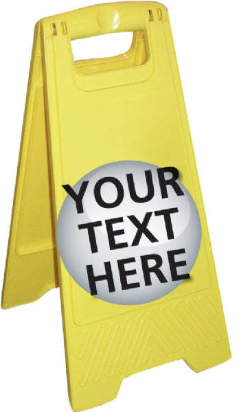 yellow a frame add own text