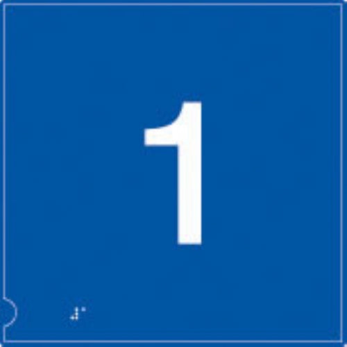 no.1 (white & blue)
