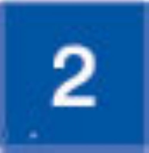 no.2 (white & blue)