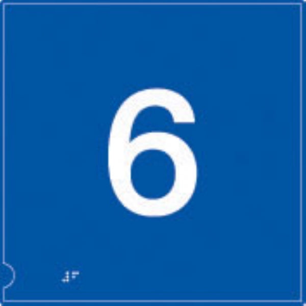 no.6 (white & blue)
