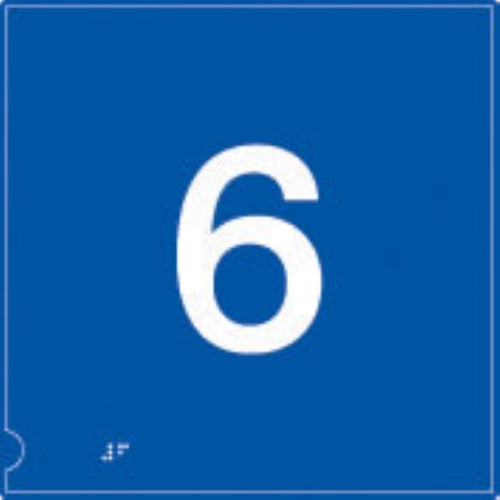 no.6 (white & blue)