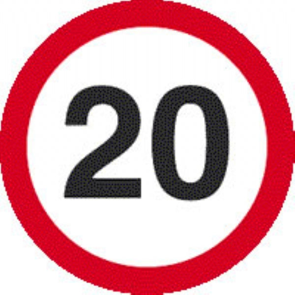 20 mph without channel