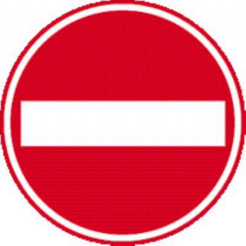 no entry sign